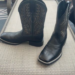 Ariat men’s brown Sport wide square toe western boot size 9